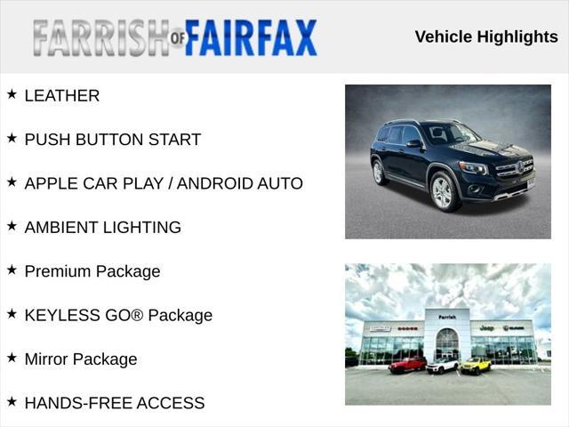 used 2020 Mercedes-Benz GLB 250 car, priced at $25,500