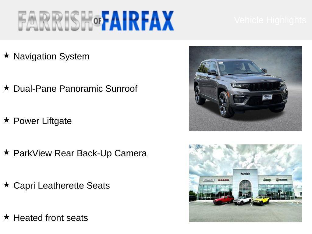 new 2025 Jeep Grand Cherokee car, priced at $44,205