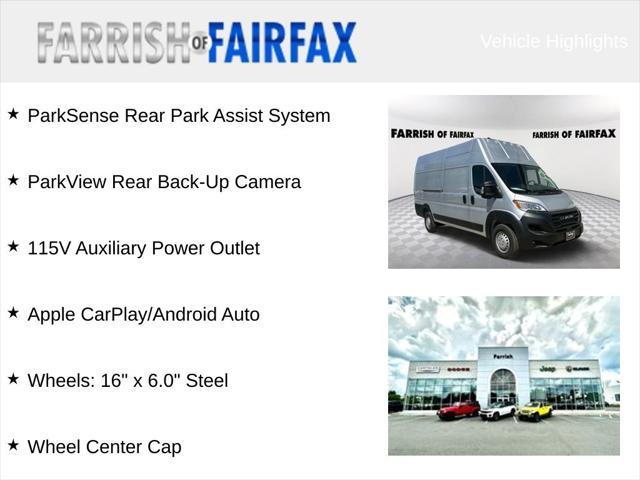 new 2024 Ram ProMaster 3500 car, priced at $47,892