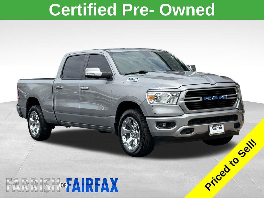 used 2019 Ram 1500 car, priced at $23,500