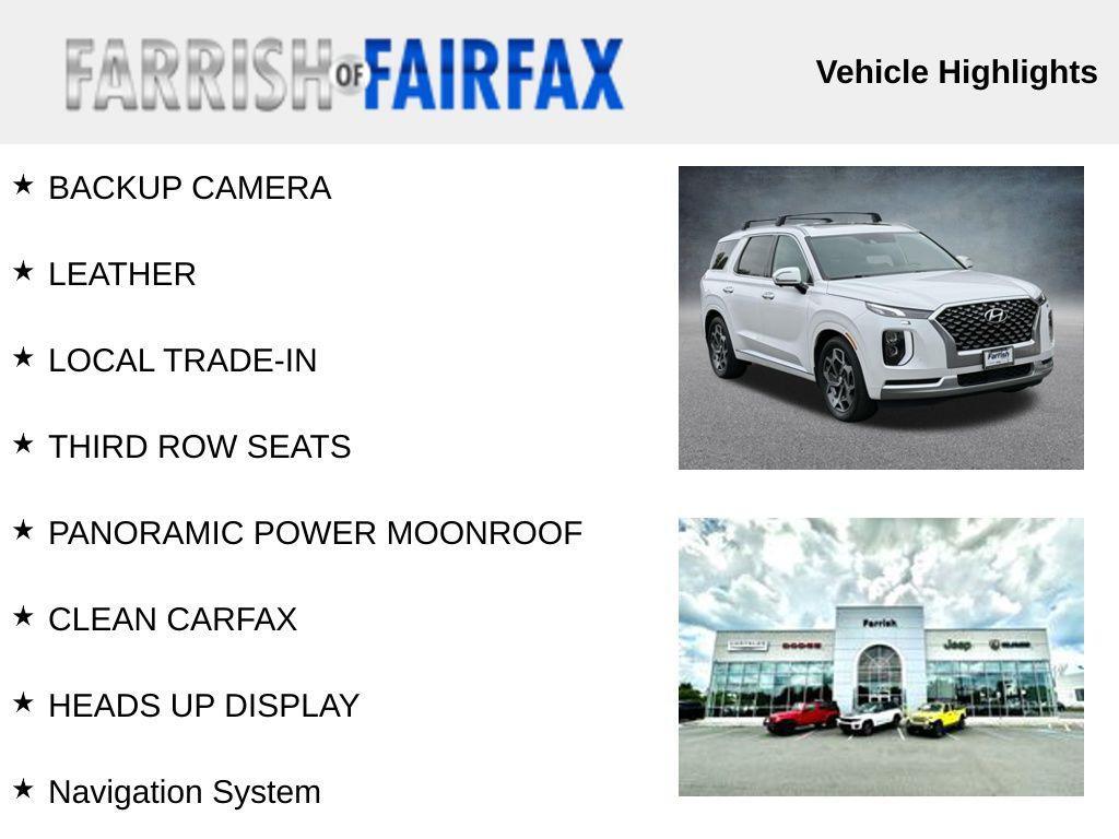 used 2021 Hyundai Palisade car, priced at $29,900