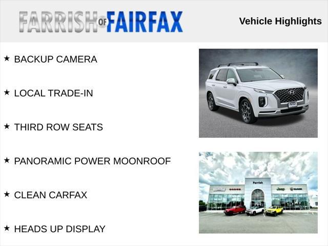used 2021 Hyundai Palisade car, priced at $32,500