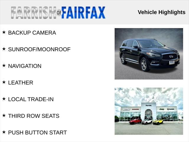 used 2020 INFINITI QX60 car, priced at $15,500