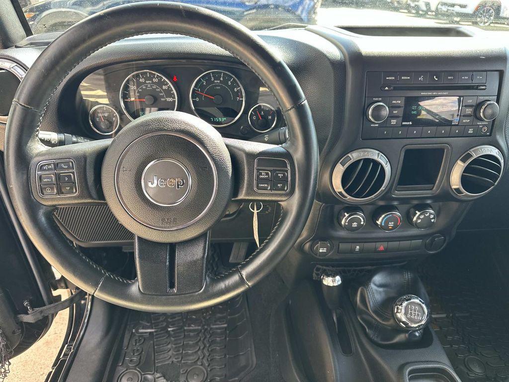 used 2015 Jeep Wrangler car, priced at $16,495