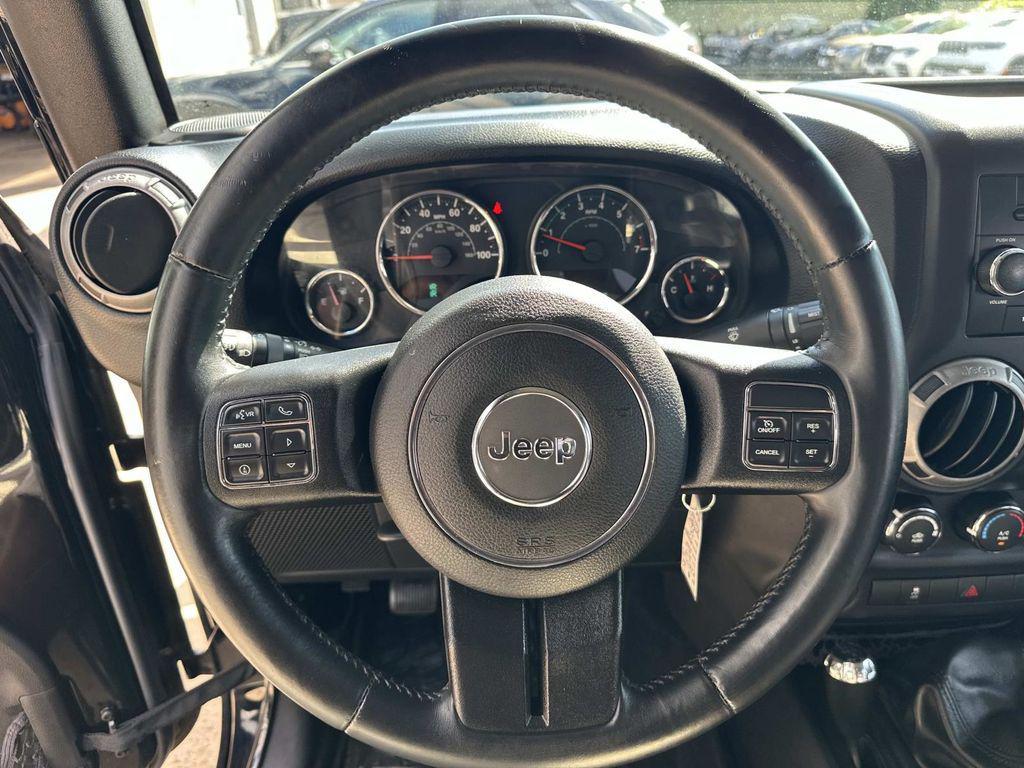 used 2015 Jeep Wrangler car, priced at $16,495