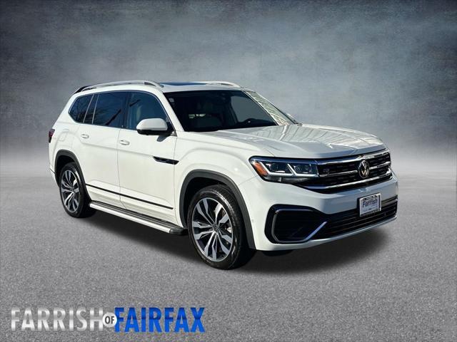 used 2021 Volkswagen Atlas car, priced at $33,000