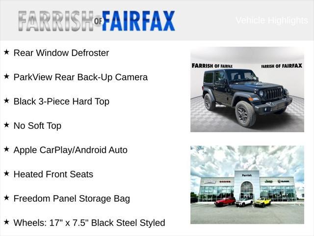 new 2024 Jeep Wrangler car, priced at $36,112