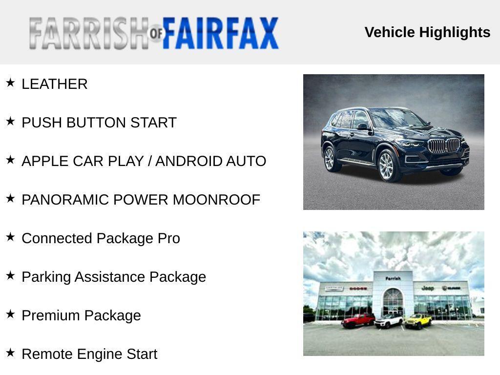 used 2023 BMW X5 car, priced at $41,995