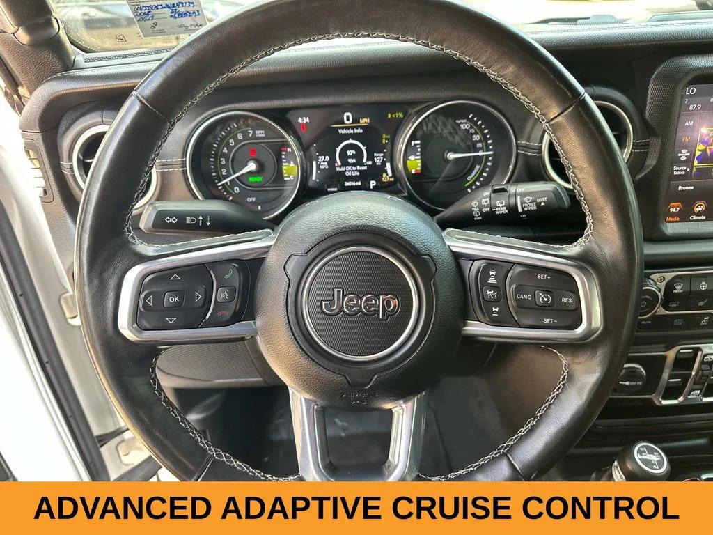 used 2022 Jeep Wrangler Unlimited 4xe car, priced at $35,500