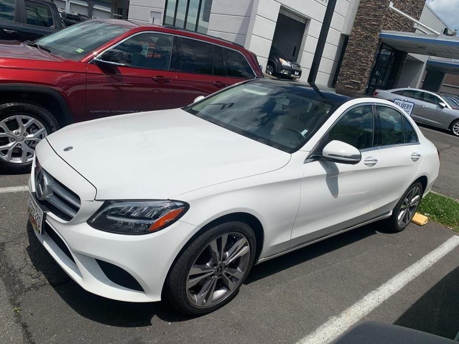used 2019 Mercedes-Benz C-Class car, priced at $23,000