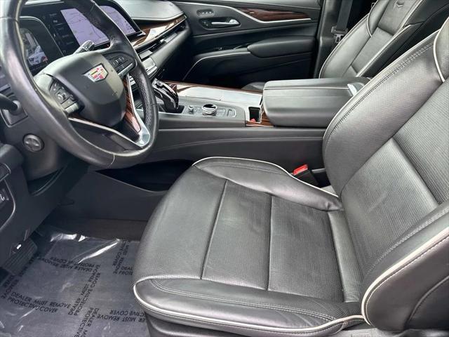 used 2022 Cadillac Escalade car, priced at $62,000