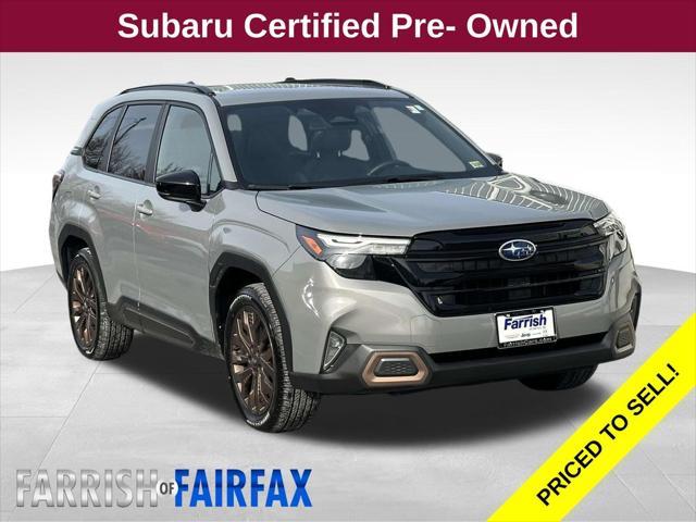 used 2025 Subaru Forester car, priced at $32,988