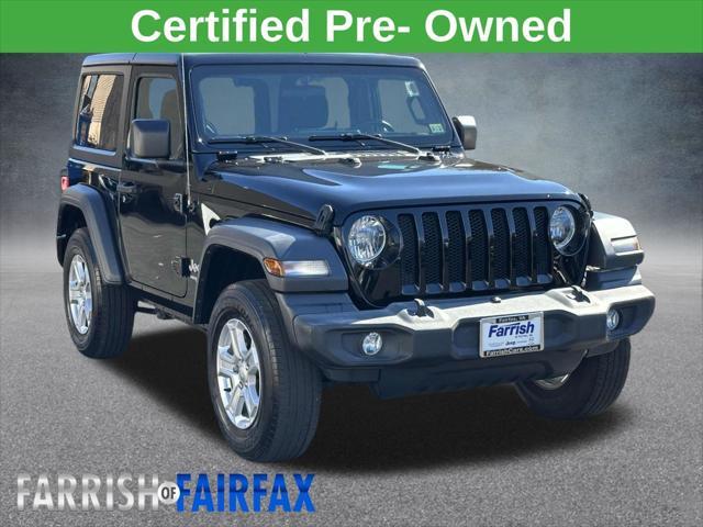 used 2018 Jeep Wrangler car, priced at $23,524