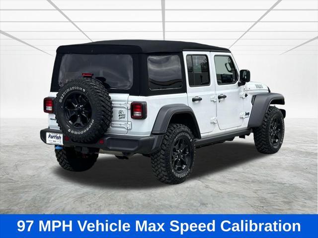 used 2023 Jeep Wrangler 4xe car, priced at $34,211