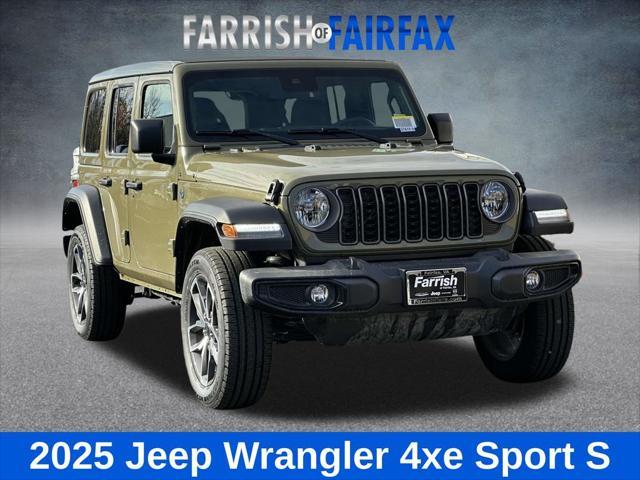 new 2025 Jeep Wrangler 4xe car, priced at $48,202