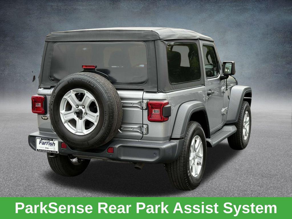 used 2018 Jeep Wrangler car, priced at $21,000