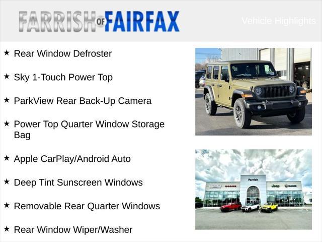 new 2025 Jeep Wrangler car, priced at $42,471