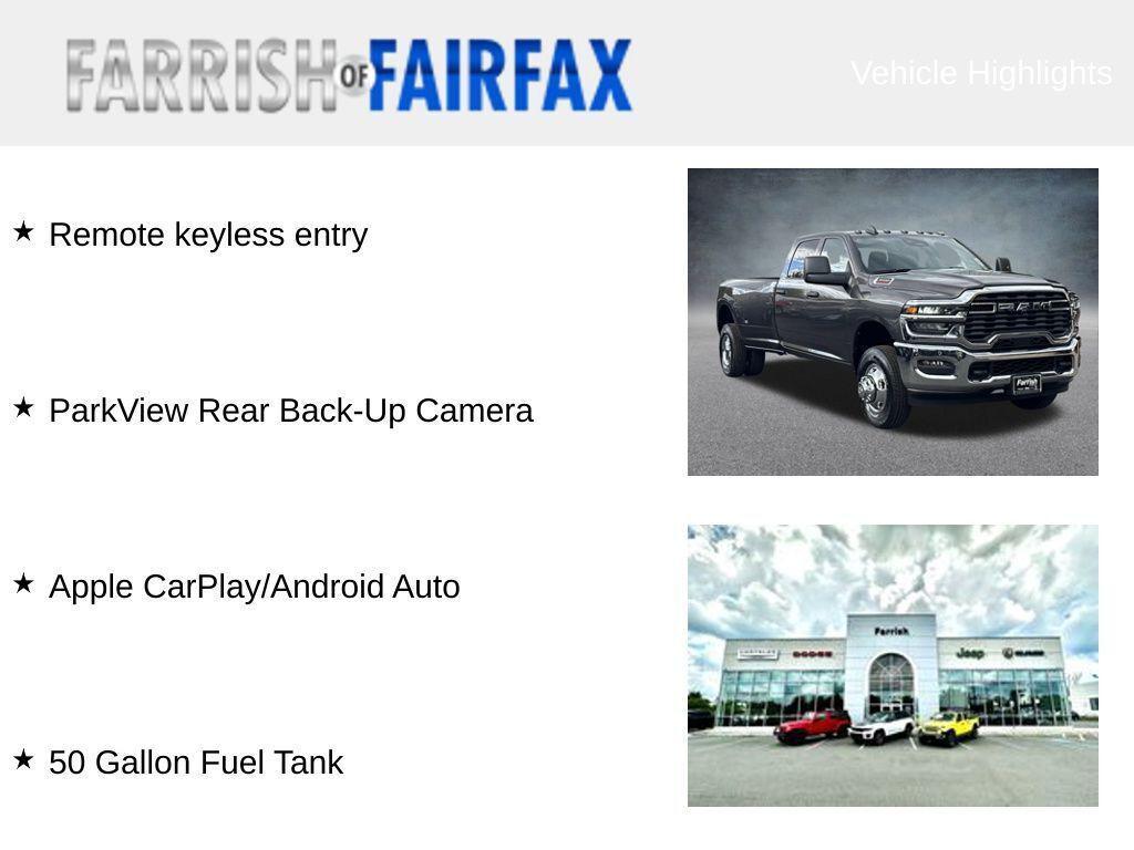 new 2026 Ram 3500 car, priced at $51,754