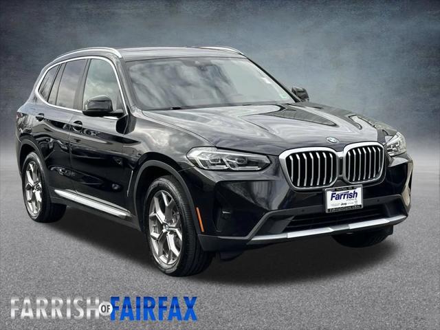 used 2022 BMW X3 car, priced at $29,500