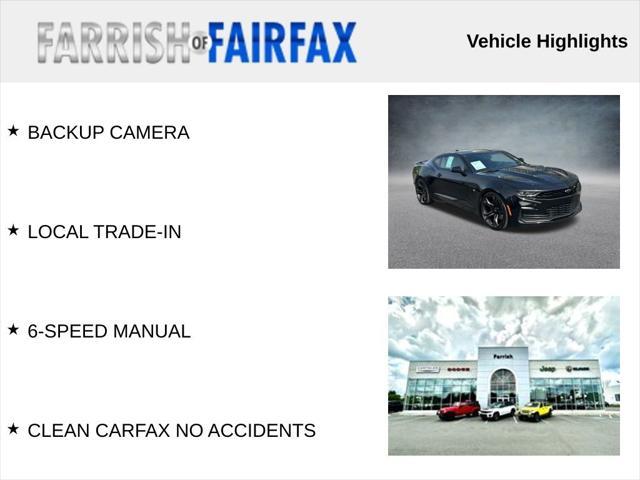 used 2021 Chevrolet Camaro car, priced at $38,500