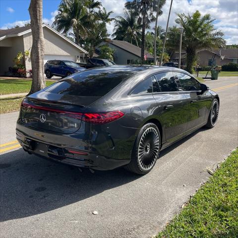 used 2023 Mercedes-Benz AMG EQS car, priced at $67,990