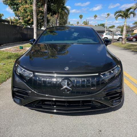 used 2023 Mercedes-Benz AMG EQS car, priced at $67,990