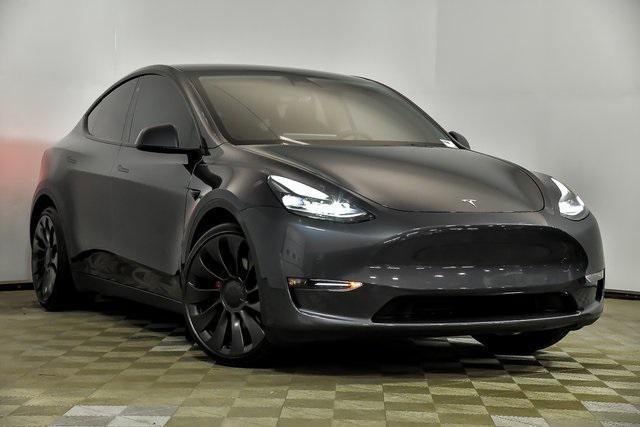 used 2022 Tesla Model Y car, priced at $31,995