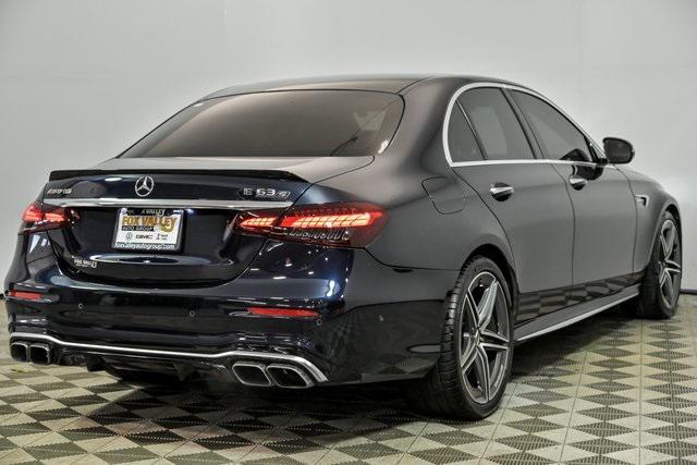 used 2021 Mercedes-Benz AMG E 63 car, priced at $79,990