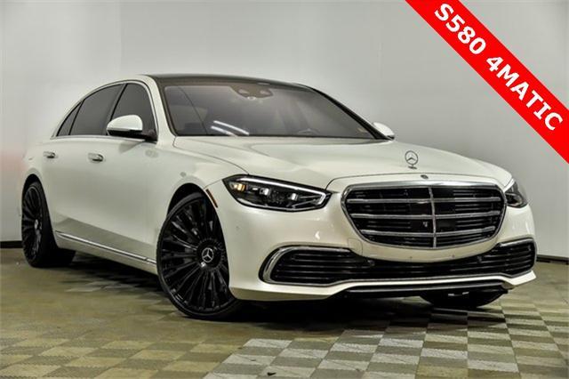 used 2021 Mercedes-Benz S-Class car, priced at $71,990