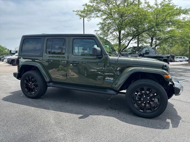 used 2022 Jeep Wrangler Unlimited 4xe car, priced at $32,990