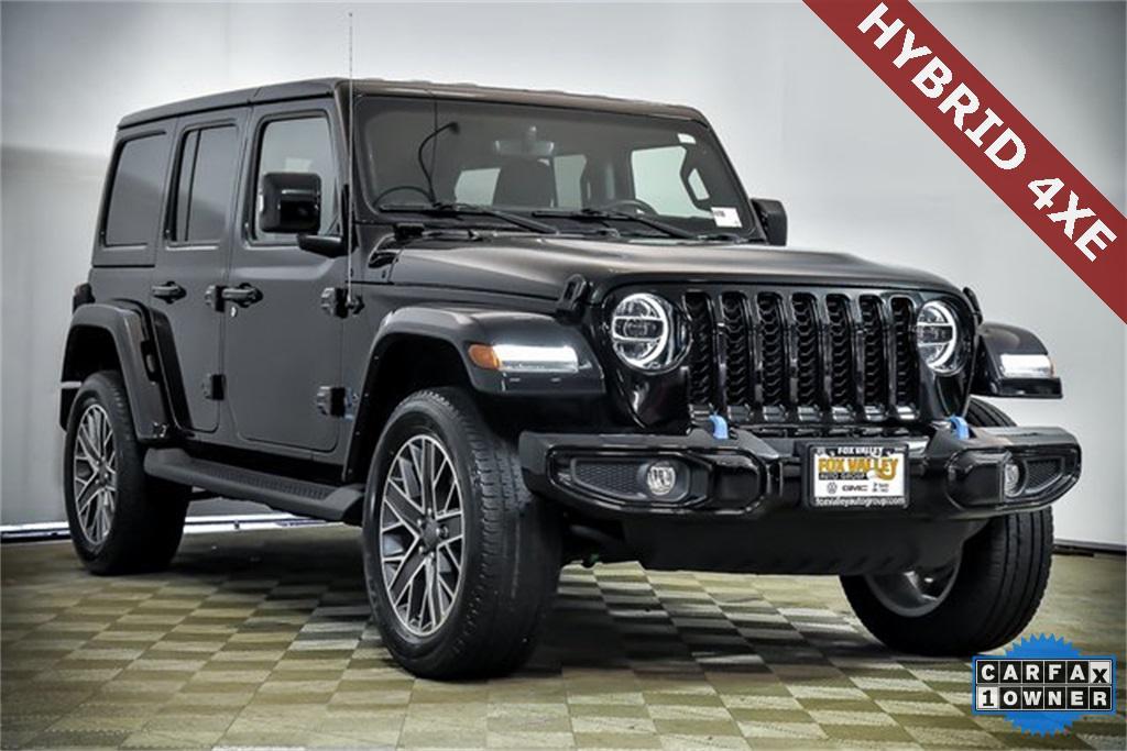 used 2022 Jeep Wrangler Unlimited 4xe car, priced at $32,890
