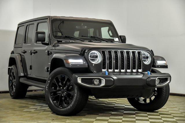 used 2022 Jeep Wrangler Unlimited 4xe car, priced at $32,995