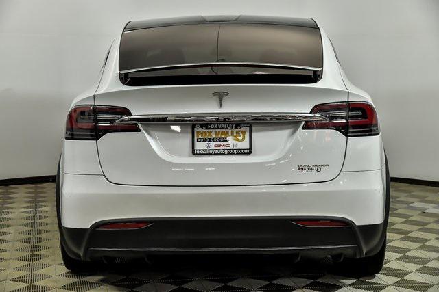 used 2020 Tesla Model X car, priced at $42,995