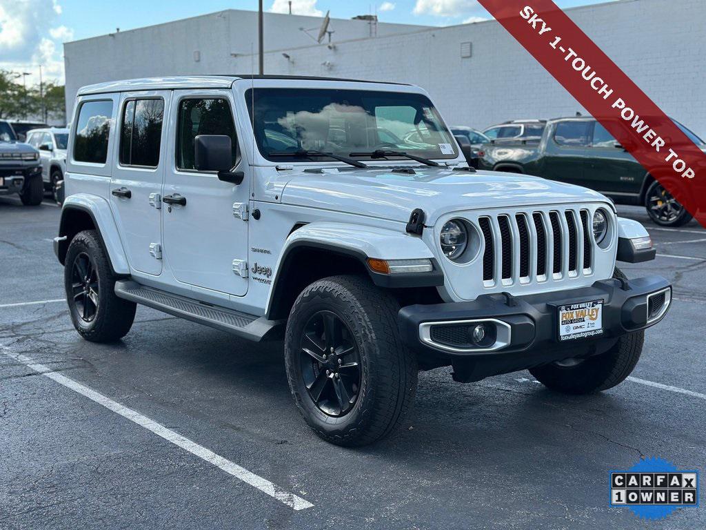 used 2021 Jeep Wrangler Unlimited car, priced at $27,890