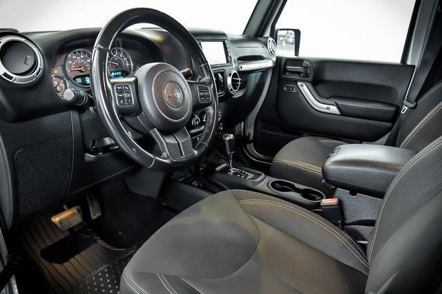 used 2017 Jeep Wrangler Unlimited car, priced at $18,490