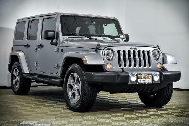 used 2017 Jeep Wrangler Unlimited car, priced at $18,890