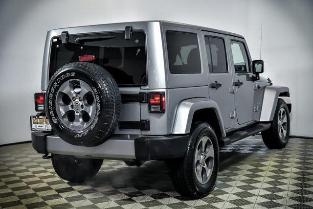 used 2017 Jeep Wrangler Unlimited car, priced at $18,490