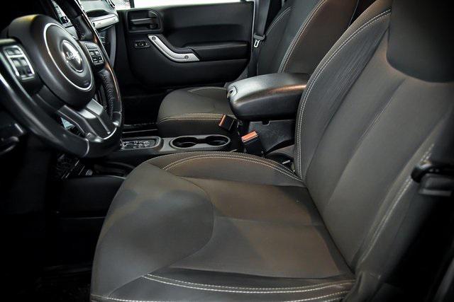 used 2017 Jeep Wrangler Unlimited car, priced at $18,490