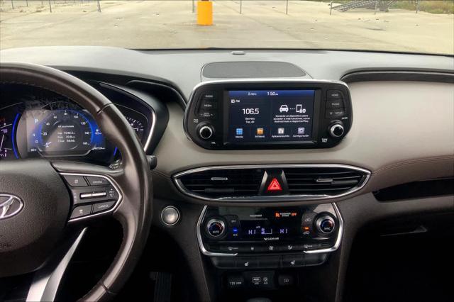 used 2019 Hyundai Santa Fe car, priced at $22,750