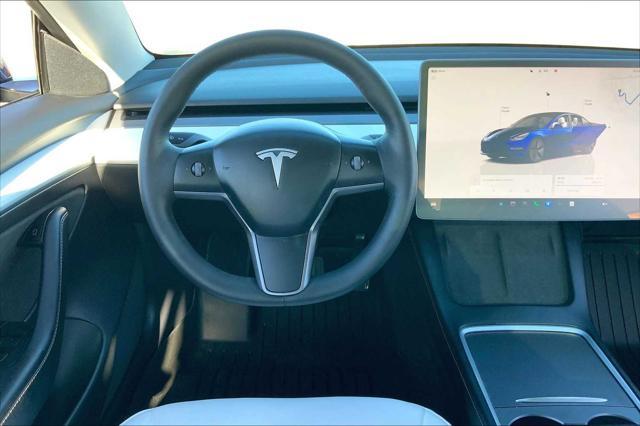 used 2022 Tesla Model 3 car, priced at $29,191