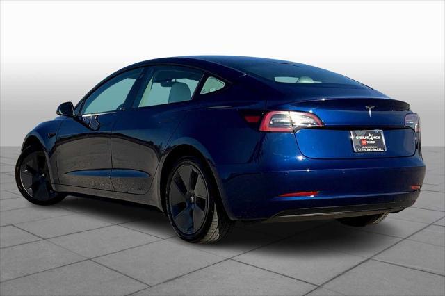 used 2022 Tesla Model 3 car, priced at $29,191