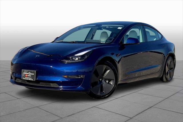 used 2022 Tesla Model 3 car, priced at $29,191