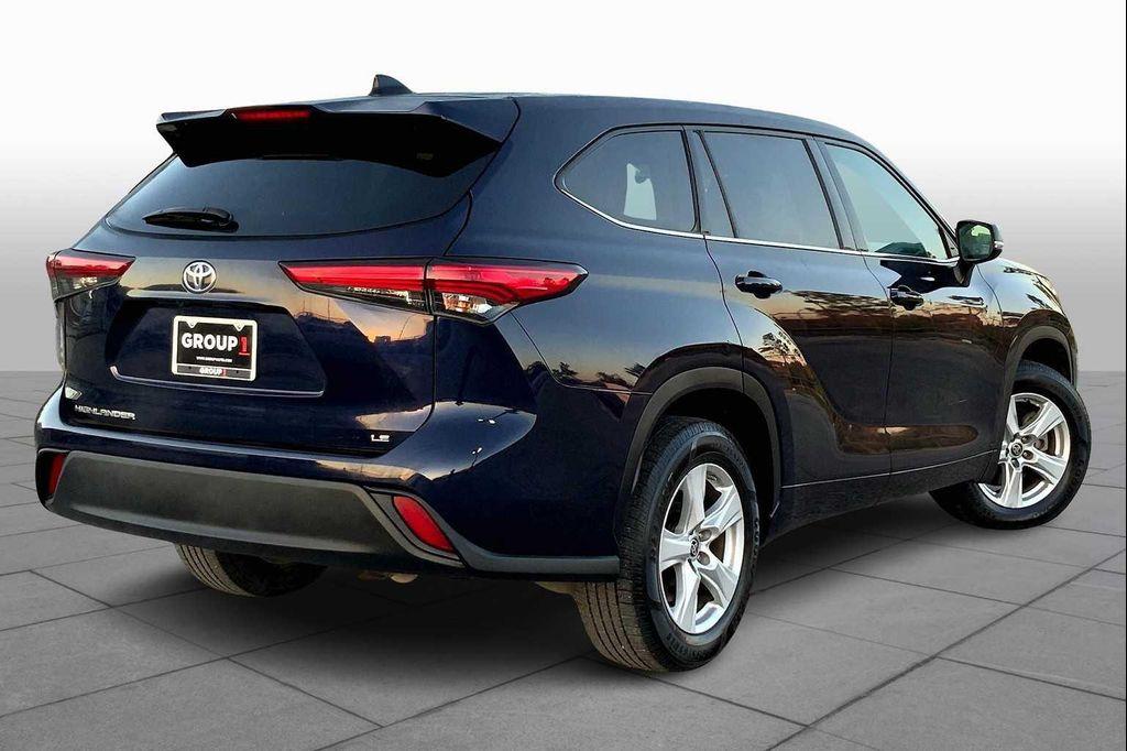 used 2021 Toyota Highlander car, priced at $20,744