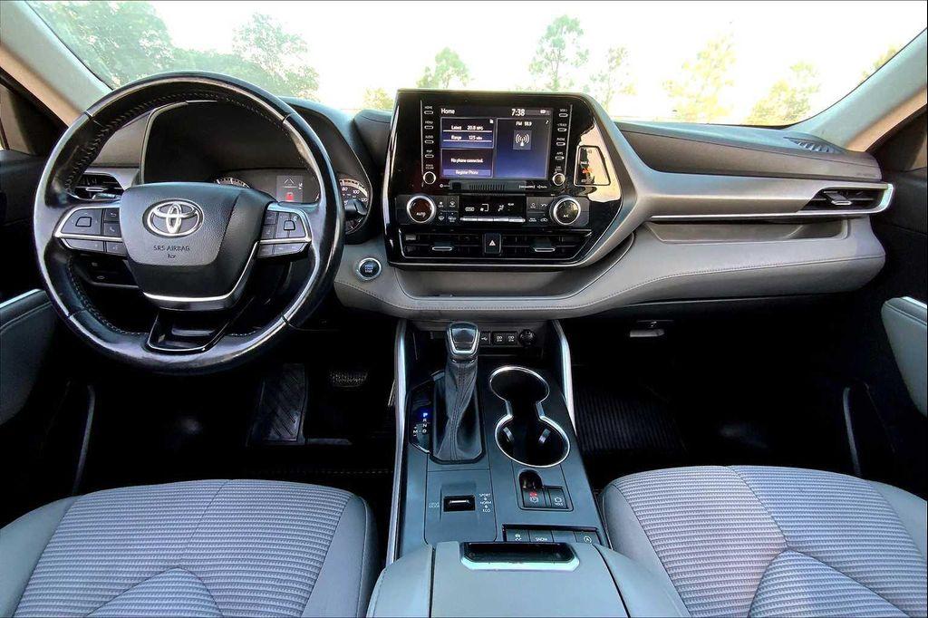 used 2021 Toyota Highlander car, priced at $20,744