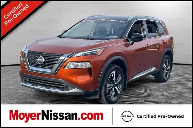 used 2021 Nissan Rogue car, priced at $27,499