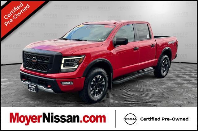 used 2021 Nissan Titan car, priced at $41,699