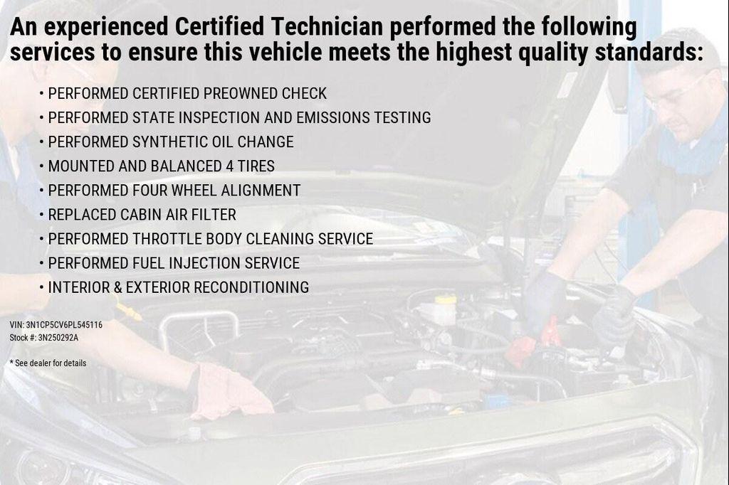 used 2023 Nissan Kicks car, priced at $18,898