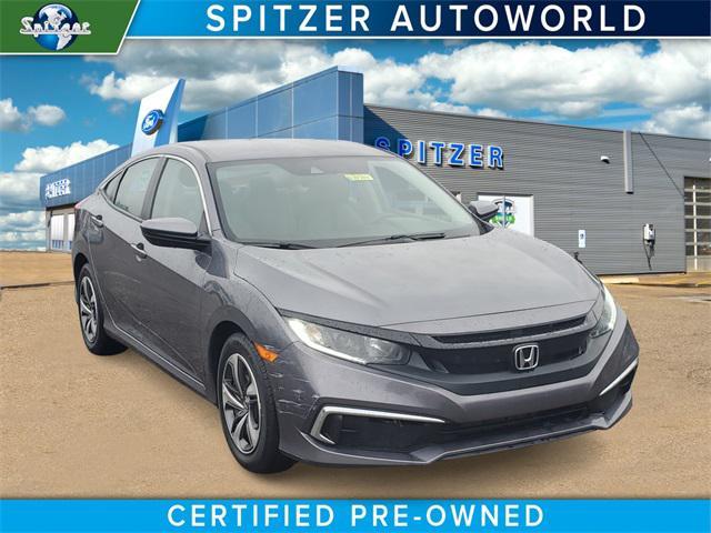 used 2020 Honda Civic car, priced at $17,649