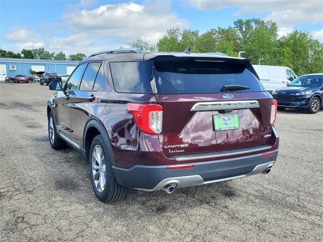 used 2022 Ford Explorer car, priced at $36,247