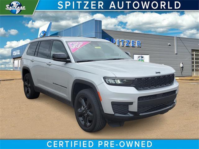 used 2021 Jeep Grand Cherokee L car, priced at $31,995